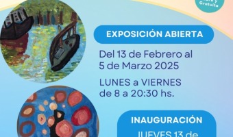 NAUGURACIN DE LA MUESTRA ARTSTICA ARCO IRIS